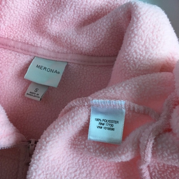 Merona Full Zipper Fleece Pastel Pink - Picture 5 of 5